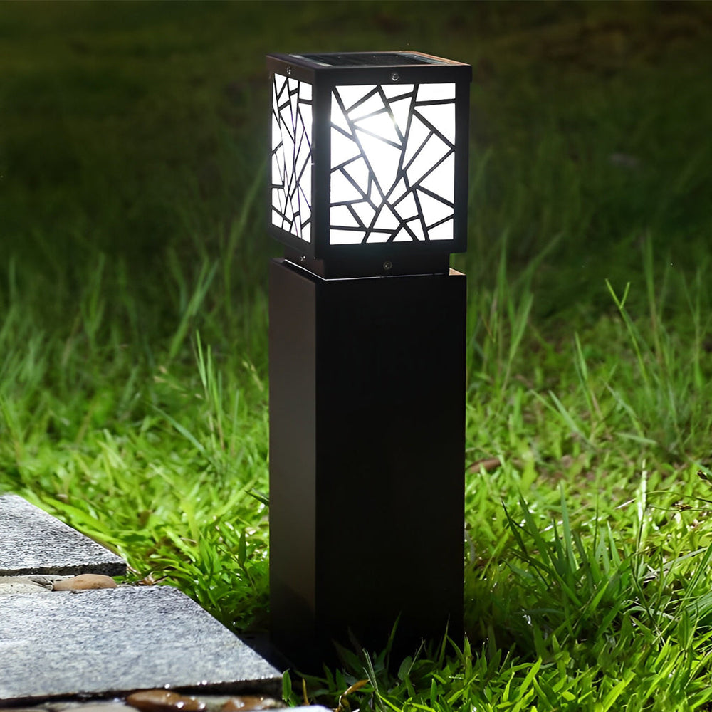 Modern Solar LED Outdoor Bollard Path Lights