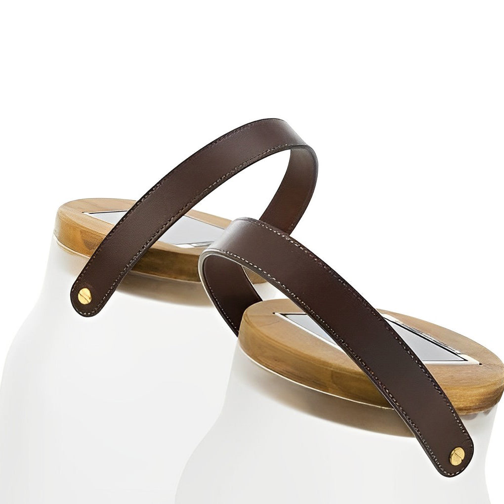 Bottle Jar-Shaped White Solar LED Lawn Light