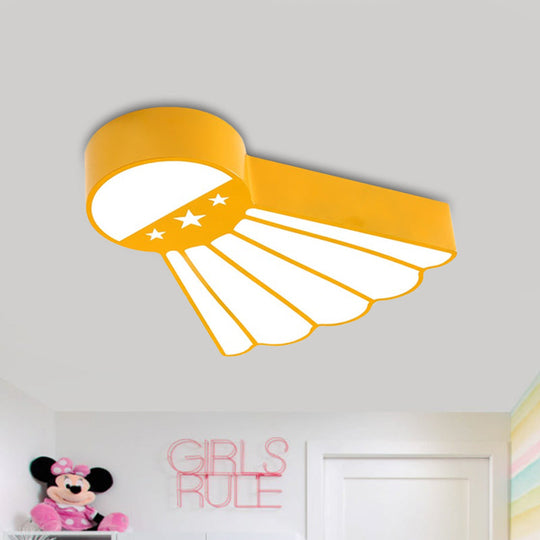 Kindergarten Ceiling Mounted LED Light for Kids' Badminton Room (Blue/Green/Red)