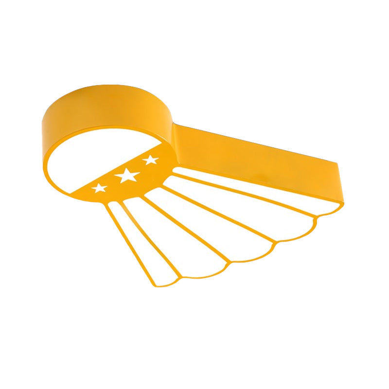 Kindergarten Ceiling Mounted LED Light for Kids' Badminton Room (Blue/Green/Red)