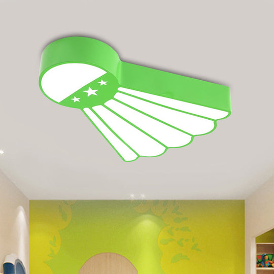 Kindergarten Ceiling Mounted LED Light for Kids' Badminton Room (Blue/Green/Red)