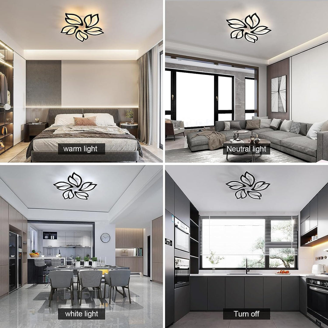 Brianna Floral Elegance Ceiling Light : A Modern Touch with Versatile Lighting