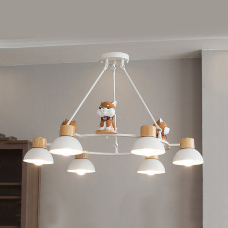 Modern Metal Dog Pendant Lights for Living Room Ceiling