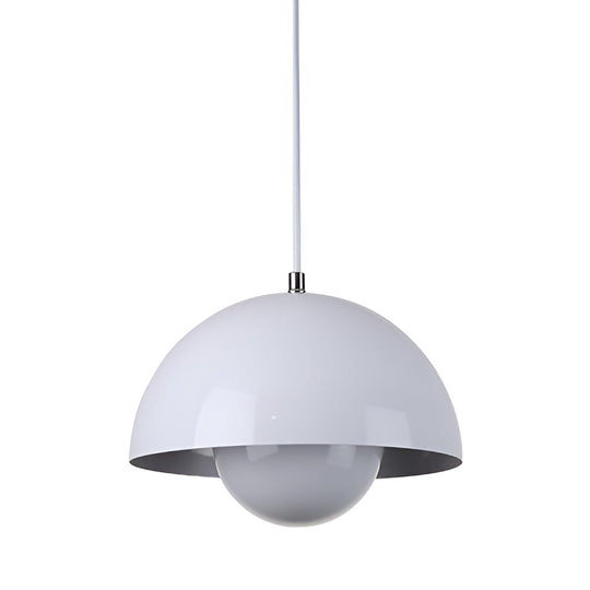 1 Light Metal Mushroom Nordic Flowerpot Pendant Light