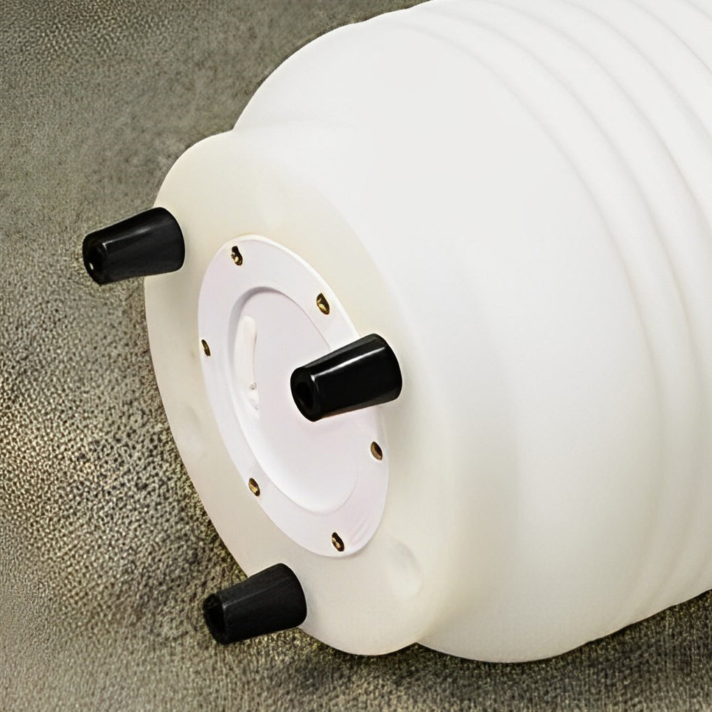 Portable Waterproof Cylinder LED Solar Camping Lantern