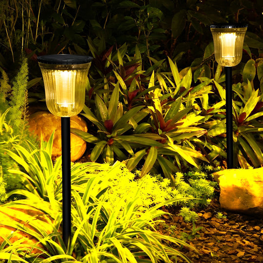 Outdoor Solar Lawn Lights with Motion Sensor (2 Pcs)