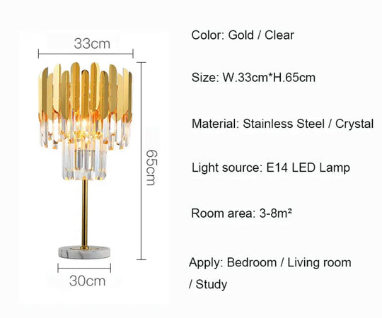 Georgia Crystal Floor & Table Lamp – Sparkle in Style