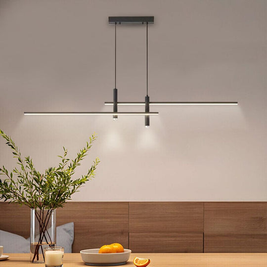 Arden Dual Bar Pendant Light - Versatile Lighting with Global Compatibility