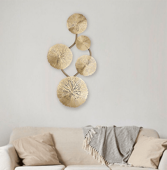 Zaylee Lotus Leaf Modern Wall Lamps