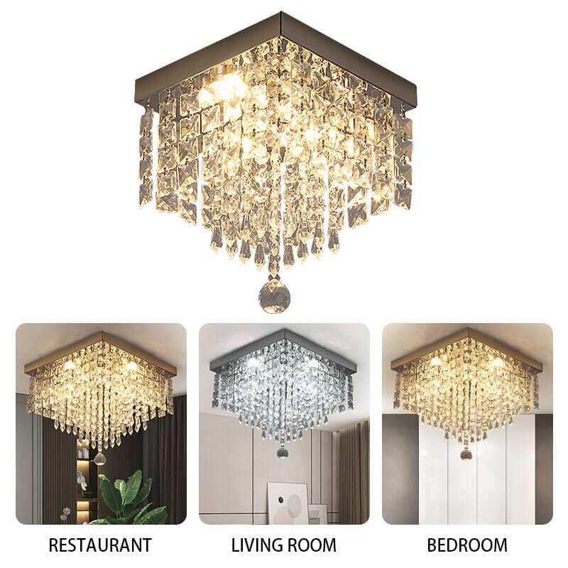 Yana Elegant K9 Crystal ceiling light