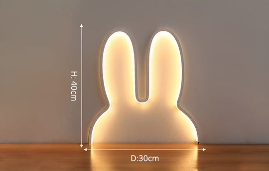 Lily USB Wall Light - Adorable Glow for Kids' Room Ambiance