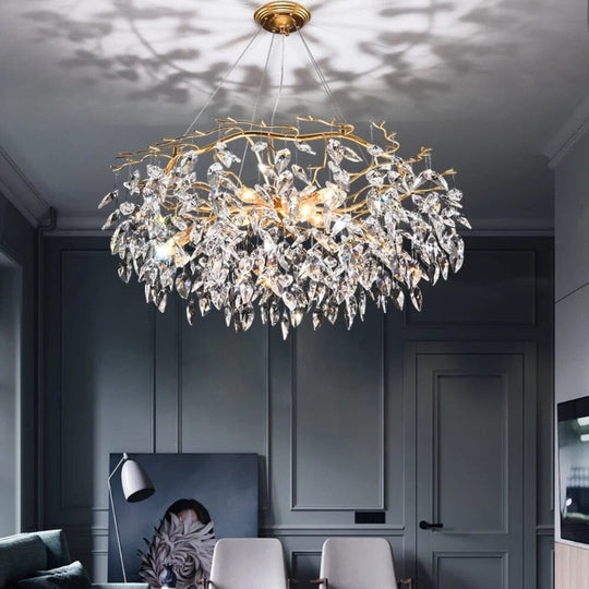 Amara Luxury Gold Chandelier