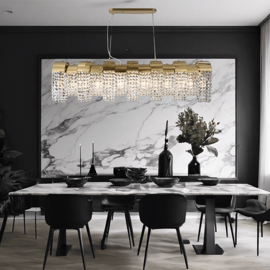 Anna Creative Gold Chandelier