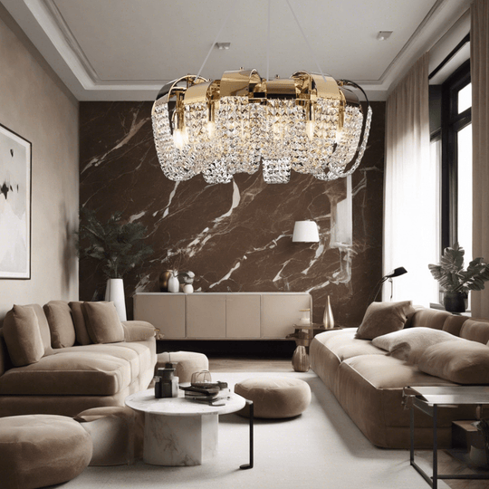 Anna Creative Gold Chandelier