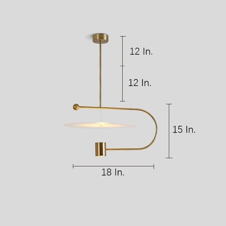 Globe Cylinder Pendant Lights Artistic Metal LED Ceiling Light for Dining Room