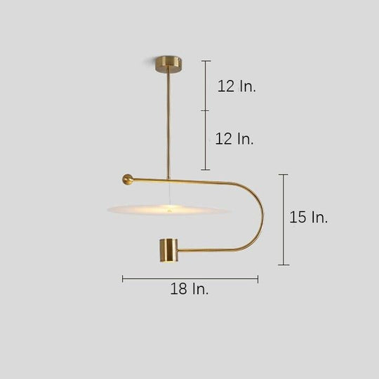 Globe Cylinder Pendant Lights Artistic Metal LED Ceiling Light for Dining Room