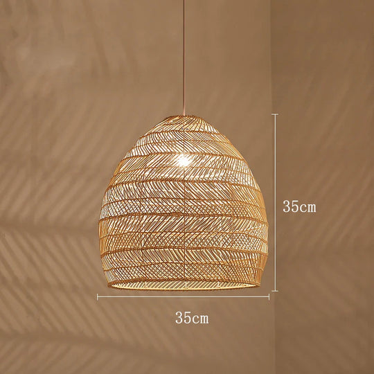 Clara Rattan Pendant Lamp