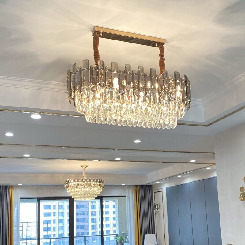 Amelia Round Crystal Chandelier