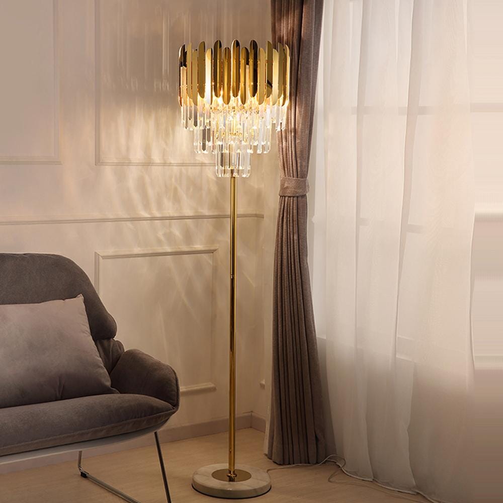 Georgia Crystal Floor & Table Lamp – Sparkle in Style