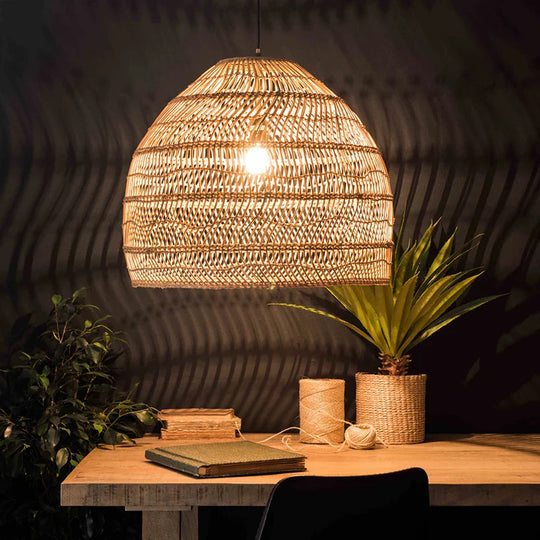 Clara Rattan Pendant Lamp