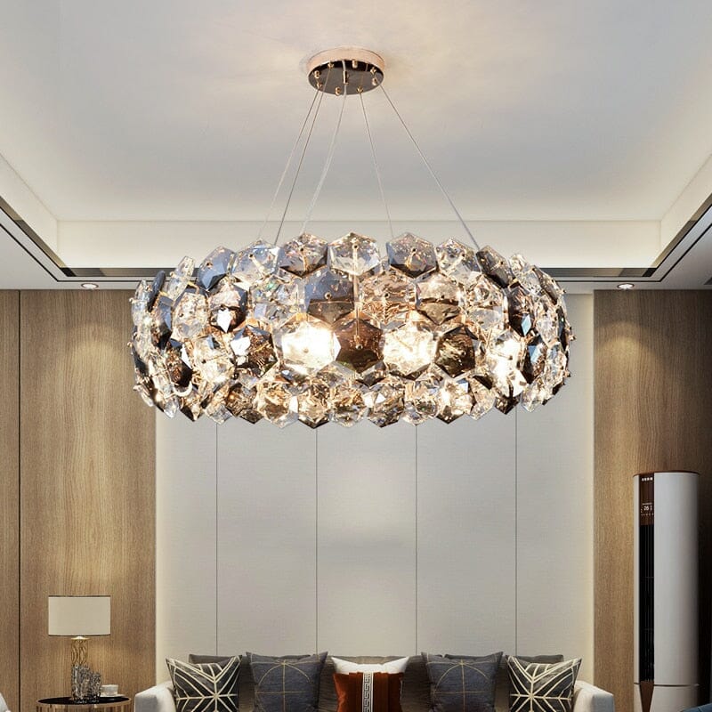 Halley Post-modern Crystal Chandelier – Transform Your Space with Radiant Elegance