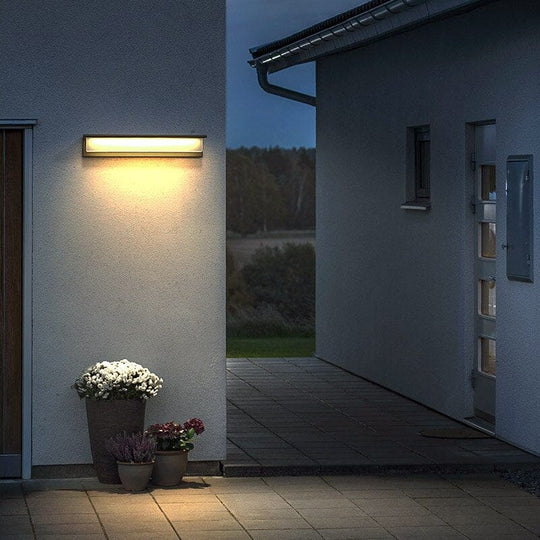 Vera Durable Outdoor Wall Light - Waterproof Stainless Steel LED Exterior Lamp