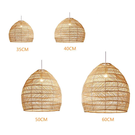 Clara Rattan Pendant Lamp