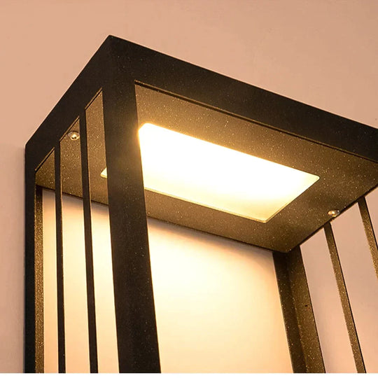 Waterproof Solar LED Outdoor Light - Garden Decoration Lamps for Balcony, Courtyard, Street, and Wall Lighting