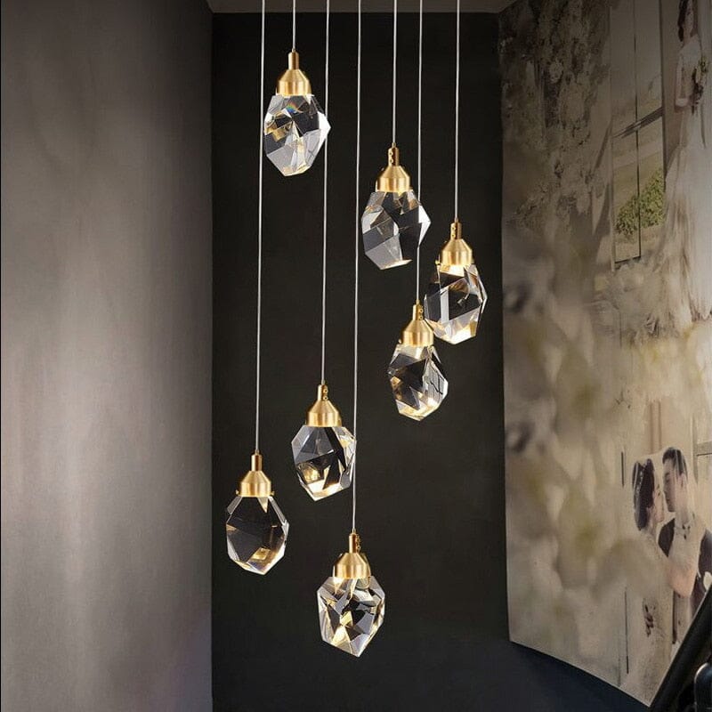 Solara Nordic Crystal Chandelier