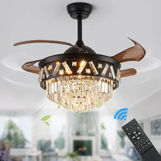 Sophia Retractable Ceiling Fan with Light: Feel the Breeze and Illuminate Your Space