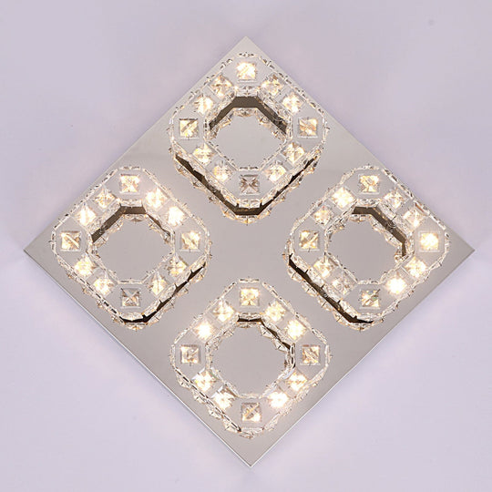 Edward Four Ring Chandelier – Enhance Your Space with Timeless Elegance