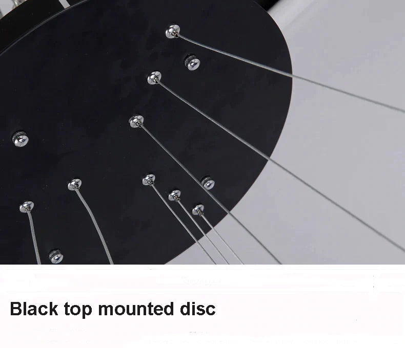 Modern Pendant Lights 4/3/2/1 Circle Rings Acrylic Aluminum LED Pendant Lamp for Living Room Dining Room