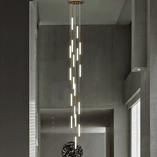 Delilah Elegant Staircase Chandelier: Add a Touch of Style to Your Home