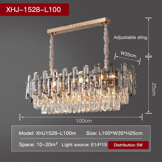 Amelia Round Crystal Chandelier