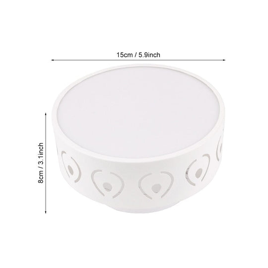 Cameron Round Modern Surface Mount Ceiling Lamps