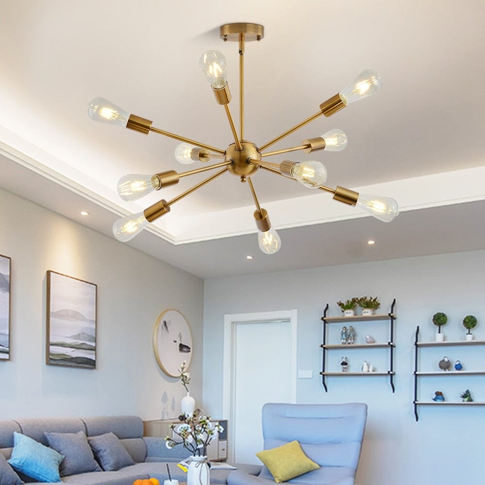 Celestial Sputnik Tube Pendant Light