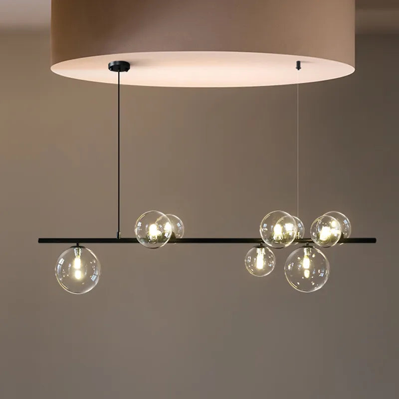 Archie Modern Nordic Glass Ball Chandelier - Elegant and Sophisticated Lighting