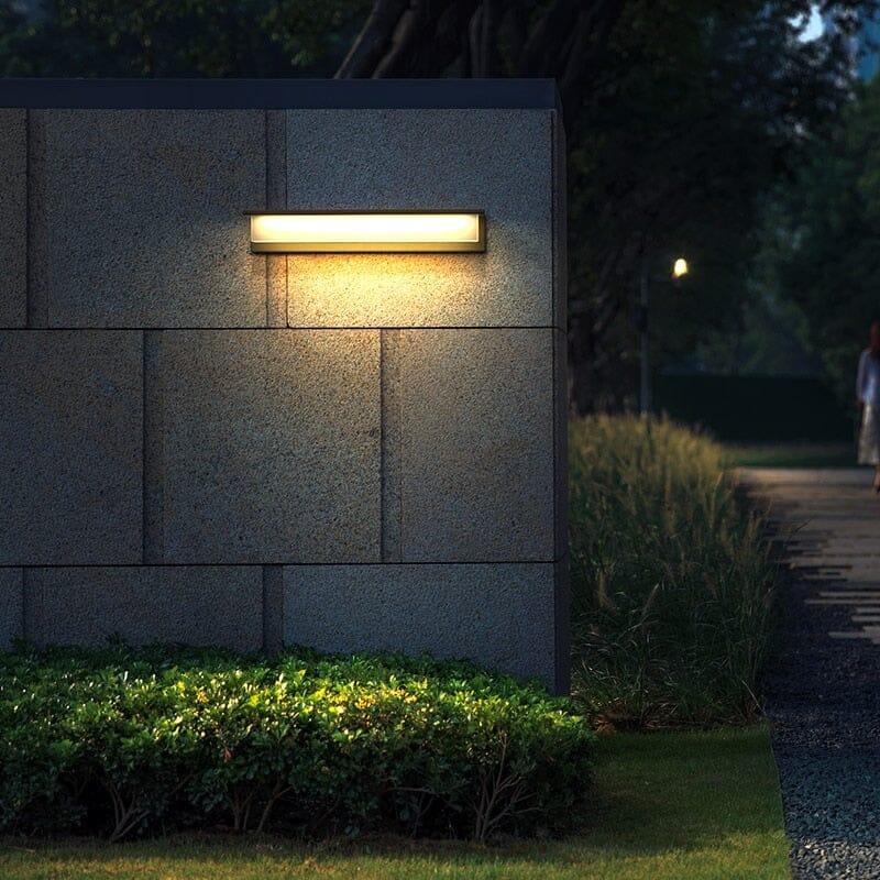 Vera Durable Outdoor Wall Light - Waterproof Stainless Steel LED Exterior Lamp