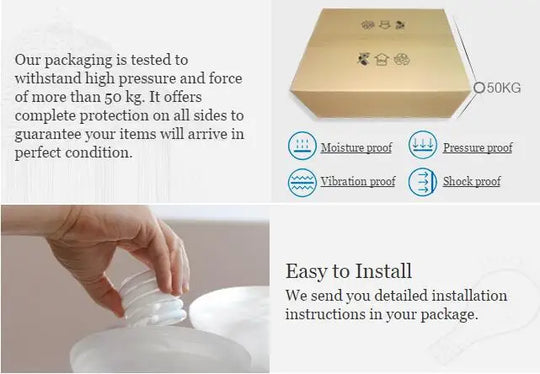 Lucien – Modern Clear Glass Pendant Light for Living Room, Restaurant, and Café