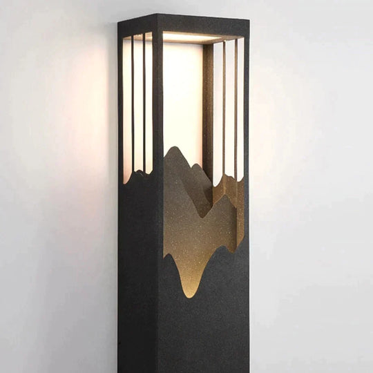 Waterproof Solar LED Outdoor Light - Garden Decoration Lamps for Balcony, Courtyard, Street, and Wall Lighting