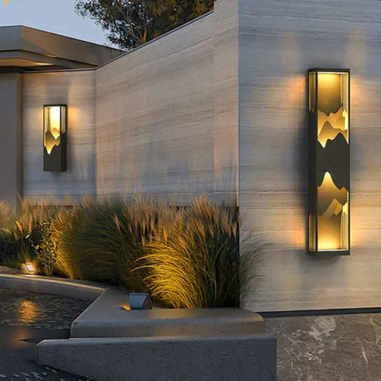 Waterproof Solar LED Outdoor Light - Garden Decoration Lamps for Balcony, Courtyard, Street, and Wall Lighting