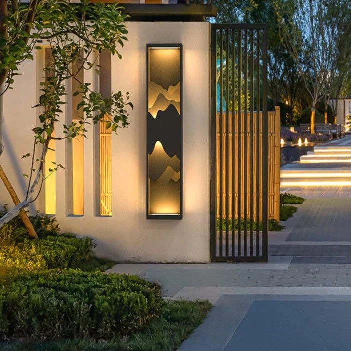 Waterproof Solar LED Outdoor Light - Garden Decoration Lamps for Balcony, Courtyard, Street, and Wall Lighting