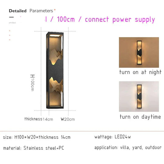 Waterproof Solar LED Outdoor Light - Garden Decoration Lamps for Balcony, Courtyard, Street, and Wall Lighting