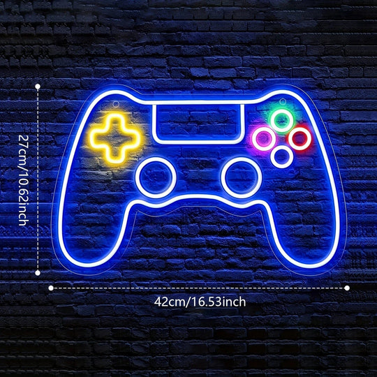 Game Room LED Neon Sign Light - Vibrant Energy for Your Space