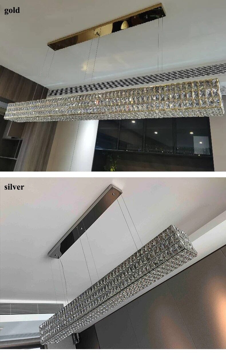 Liora Gold Crystal LED Chandelier