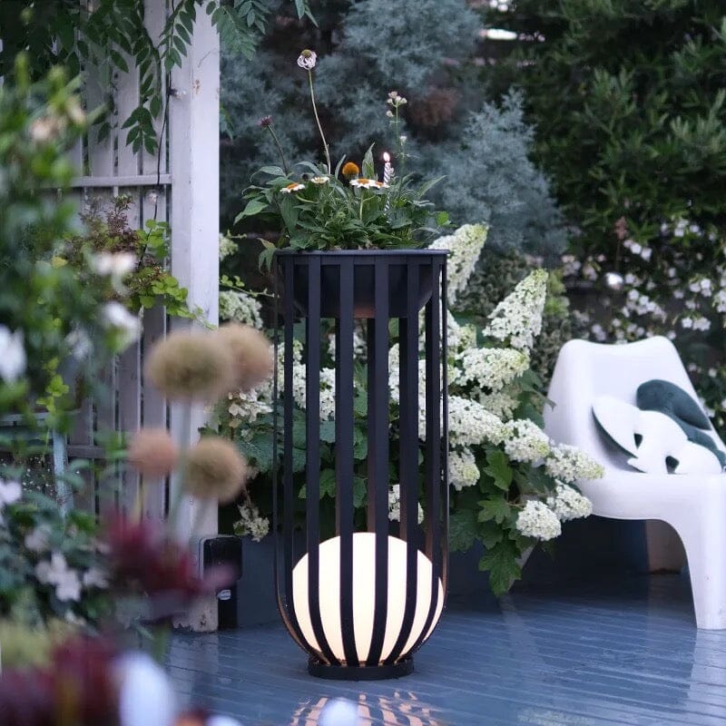 Flower Pot  Floor Lamp – Transform Your Garden with Elegance