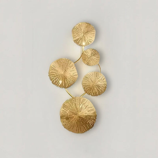 Zaylee Lotus Leaf Modern Wall Lamps