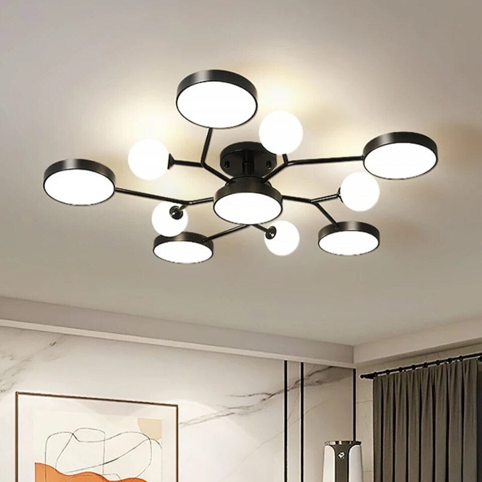 Black Gold Ceiling LIght - Elegance Meets Durability in Stylish Design