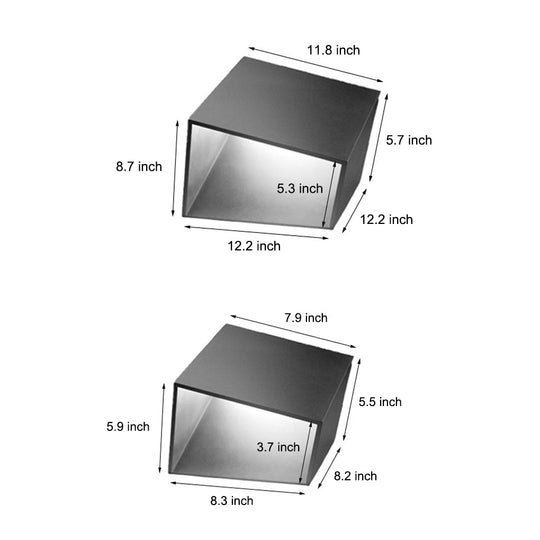 Unique Stainless Steel Artful Cube Outdoor Landscape LED Light