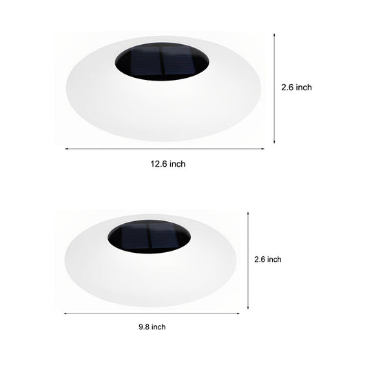 Enchanting RGB Solar Powered Pool Lights Waterproof Outdoor LED Round Lamps